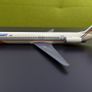 Paramount 1:200 scale model airplane, MD-80 aircraft, Wings of Pride livery, made by Wooster Image 5