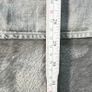 AllSaints Large Grey Distressed Denim Shirt Over Shirt - Cowboy Western Size L Image 7