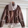German brand Olsen - Faux Leather Aviator - UK 8 to 10 - Brand New RRP 239 Image 3