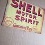 Shell oil Classic car garage tin metal sign Image 6