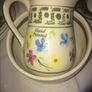 Fiona Bradley hand painted pottery tea set Image 5