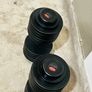 2 X 57.5 Kg Jordan Branded Dumbbells   115kg Total Image 3