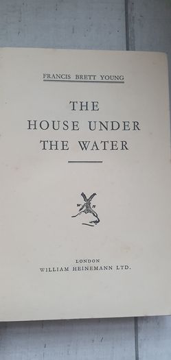 Vintage Book: The House Under the Water by Francis Brett Young 1932