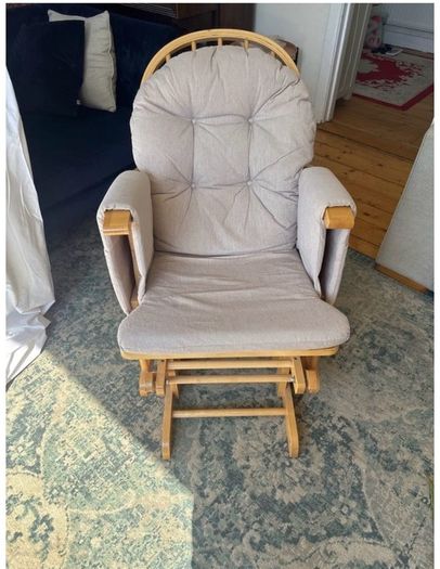 Babylo Rocking/Nursery Chair & Footstool