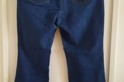 Monsoon cotton denim jeans 32 waist and 28 leg or size 14 in very good condition with no issues see last two photos for exact measurements FREE STANDARD POSTAGE INCLUDED