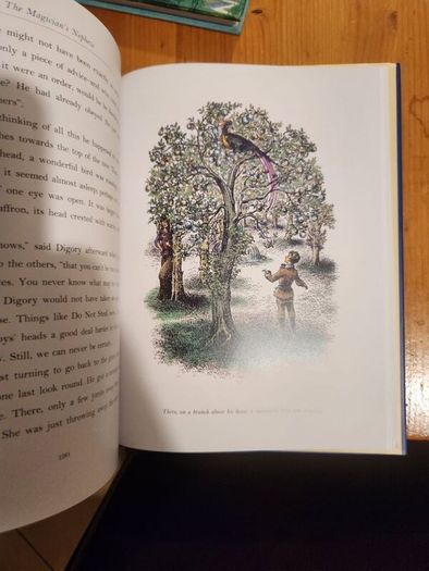 The Chronicals Of Narnia Compilation.  2 Books In Presentation Folder. Large Volume Hardback In Very Good Condition.