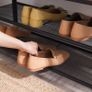 New Shoe Rack Bench With Mesh Shelves - FREE P&P Image 2