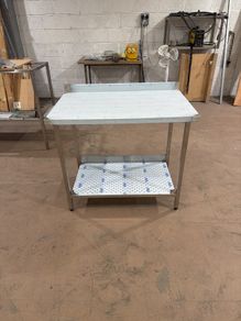 stainless steel table