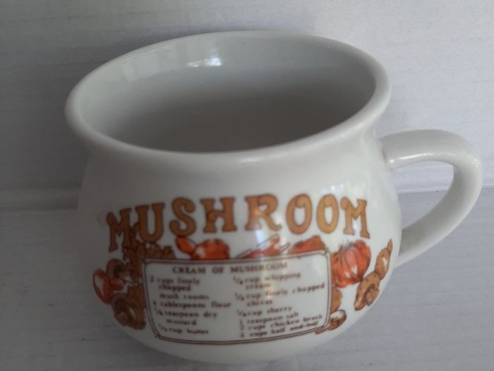 Vintage soup mug