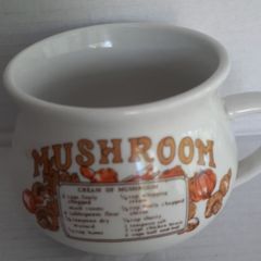 Vintage soup mug