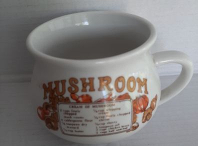 Vintage soup mug