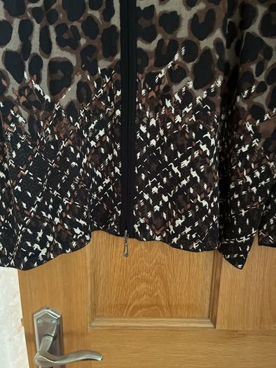 Unworn New Betty Barclay Size 18 Cardigan/jacket with zip up front