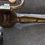 antique French ornate wall lights with glass tubes eight single and two double Image 9