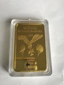 WW2 commemorative Ingot  - The Fallschirmager