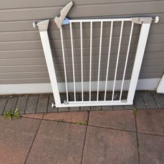 Stair safety door