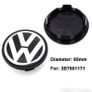 X4 VW VOLKSWAGEN 65mm Alloy Wheel Centre Caps to fit Golf Jetta Passat Image 3