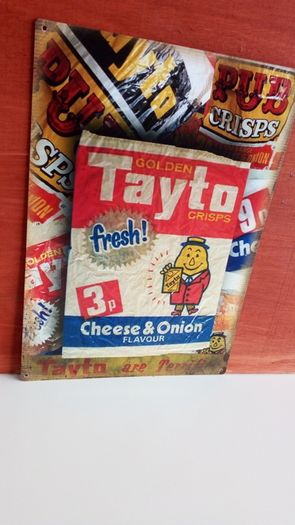 Tayto Poster Ireland Irish Memorabilia