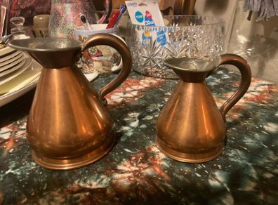 Pair cooper measuring jugs free postage