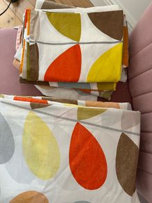Orla Kiely King Duvet Freshly washed and ironed
