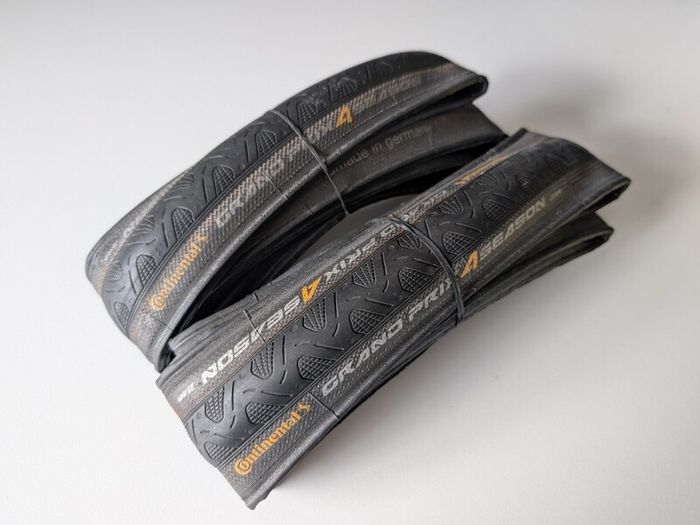 Continental 4 Season 25mm tyres
