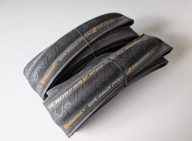 Continental 4 Season 25mm tyres