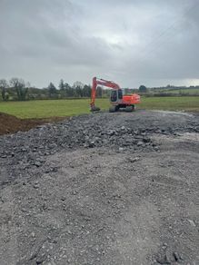 Man and digger for hire