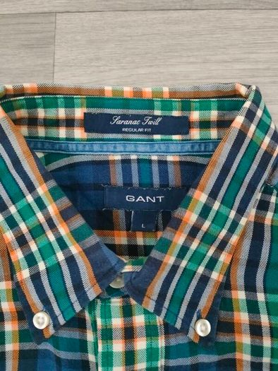 Gant Button Down Check Shirt Mens Large