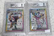 pokemon cards GRADED PRMOS UMBREON &amp; Espeon