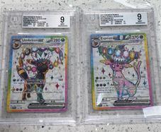 pokemon cards GRADED PRMOS UMBREON & Espeon