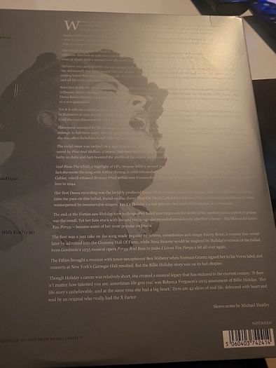 Billie Holiday the platinum collection 42 all time classics 3 white vinyl