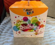 BIC Kids Colouring Box Birthday Kit