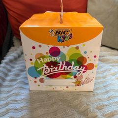 BIC Kids Colouring Box Birthday Kit