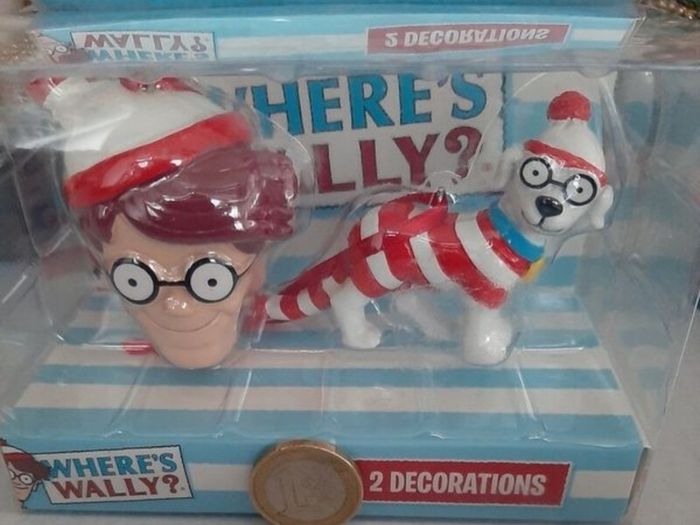 Where's Wallie decorations and new activitiy book and 2 new decorations