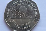 Gibraltar 50 pence 2018 -  Calpe House