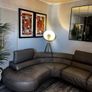 Leather Corner Sofa Image 4