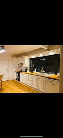 Solid Oak Kitchen (painted white)
