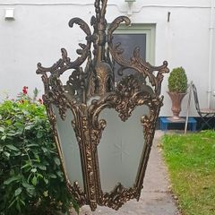 Vintage Brass Lantern