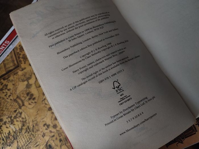 Harry Potter and the Chamber of Secrets ! J.K. Rowling ! 2010 ! by Bloomsbury