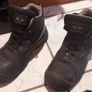 Black Work construction steel toe shoes Image 2