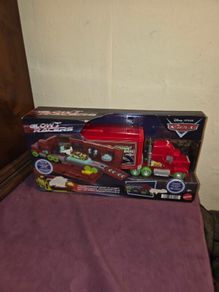 Brand New Disney Pixar Cars Glow Racers Mack Hauler