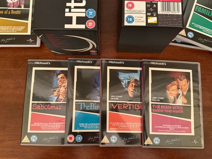 Alfred Hitchcock Boxset -  V. Good Condition