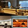 LQHZMYY 12V Hardwired COB LED High-Brightness Flexible LED Strip, Self-Adhesive And Cuttable, Suitable for Indoor, Mirror, Bedroom, Kitchen, Office Desk, Backlighting Lighting Lighting, Flexible Lighting LED Strip Image 7