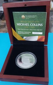IRELAND Michael Collins Silver Collector Coin
