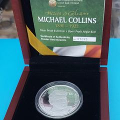 IRELAND Michael Collins Silver Collector Coin