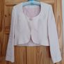 Dusky pink linen Jacket Image 2