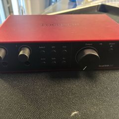 Scarlett 2i2 G4 interface