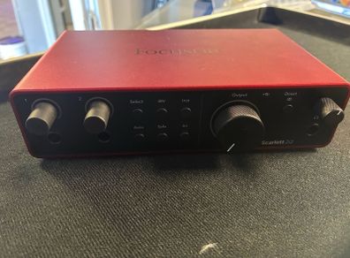 Scarlett 2i2 G4 interface