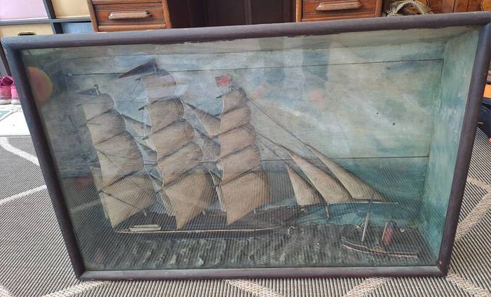 antique pub deco boat panel memorabilia vintage
