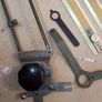 Franz Kuhlmann  arm for drafting table 1950s vintage Image 8