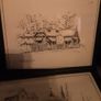 four Australian ink sketches, Image 9